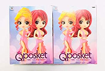 【中古】Q posket 叶姉妹 ファビュラスな Qposket 【叶恭子】【叶美香】 ピンクドレスセット mxn26g8