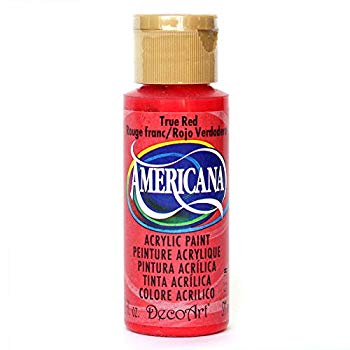【中古】【非常に良い】デコアート アクリル絵具 アメリカーナ トゥルーレッド DA-129 2oz. 6g7v4d0