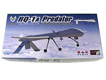 【中古】プラッツ 1/72 無人偵察機 プレデター AC1 プラモデル 6g7v4d0