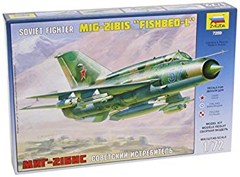 【中古】ズベズダ 1/72 ロシア軍 ミグ21 PF ソビエトファイター プラモデル ZV7259 2mvetro