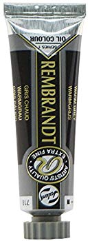 【中古】ターレンス 油絵具 レンブラント ウォームグレー T0103-718-2 15ml(5号) 2mvetro