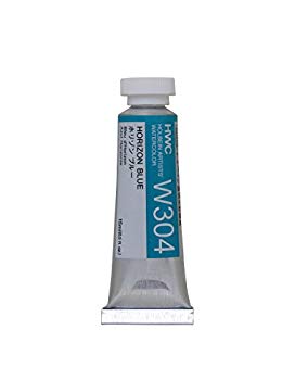 【中古】(未使用・未開封品)　ホルベイン 透明水彩絵具 ホリゾンブルー W304 15ml(5号) 7z28pnb