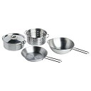 【中古】(未使用・未開封品) IKEA(イケア) DUKTIG 00167839 調理器具4点セット ステンレスカラー 7z28pnb