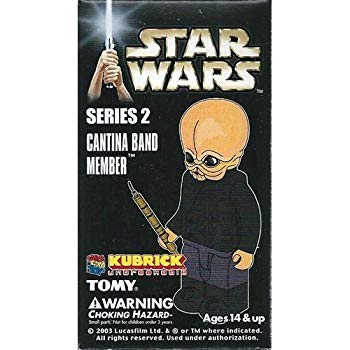 【中古】(未使用・未開封品)　KUBRICK キューブリック スター・ウォーズ シリーズ2 CANTINA BAND MEMBER 60wa65s