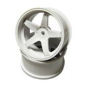 【中古】(未使用・未開封品) TOP LINE Nモデルver.2 (ホイル幅28mm&3mmハブ対応) オフセット4 ホワイト TDW-041WH 60wa6...