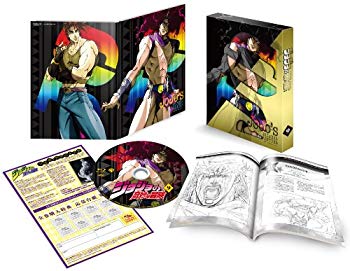 【中古】ジョジョの奇妙な冒険 Vol.9 (アニメ原画集「戦闘潮流」、全巻購入特典フィギュア応募券付き)(初回限定版) [Blu-ray] i8my1cf
