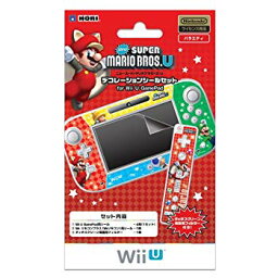 【中古】任天堂公式ライセンス商品 ニュー・スーパーマリオブラザーズ・U デコレーションシールセット for Wii U GamePad バラエティ i8my1cf