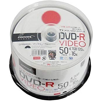 【中古】【非常に良い】HI-DISC 録画用DVD-R TYDR12JCP50SP (16倍速/50枚/TYテクノロジー) dwos6rj
