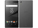 【中古】AU XPERIA Z5 SOV32 グラファイトブラック ggw725x