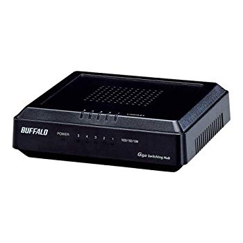 【中古】BUFFALO Giga対応 5ポート スイッチングHub ブラック LSW3-GT-5EP/BK 6g7v4d0 【中古】BUFFALO Giga対応 5ポート スイッチングHub ブラック LSW3-GT-5EP/BK 6g7v4d0