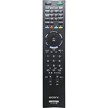 【中古】【非常に良い】SONY RM-JD024 液晶テレビ 純正リモコン 1-489-470-11 保守部品 rdzdsi3