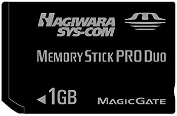 【中古】ハギワラシスコム HNT-MPD1G メモリースティックDuo o7r6kf1