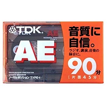 【中古】【非常に良い】TDK オーディオテープ AE 90分 AE-90G o7r6kf1