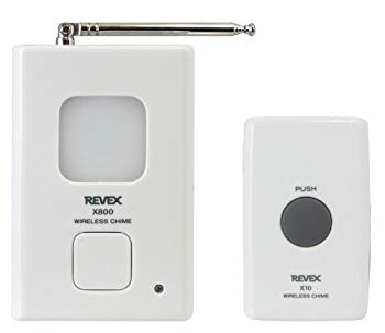 (未使用・未開封品)　リーベックス(Revex) ワイヤレス チャイム Xシリーズ 送受信機セット インターホン 呼び出しチャイムセット X810 7z28pnb