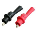 【中古】テスター棒用ワニグチクリップ 2mvetro