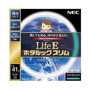 【中古】(未使用・未開封品)　NEC 丸形スリム蛍光灯(FHC) LifeEホタルックスリム 41形 昼光色 FHC41ED-..