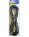 【中古】OHM 配線用 ビニール平行線 黒 20m 1200W (04-7342) 2mvetro