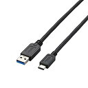 【中古】(未使用・未開封品) エレコム USB-Cケーブル A-C 2m USB3.1 ブラック USB3-AC20BK f4u0baa