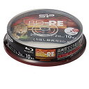 【中古】(未使用・未開封品) シリコンパワー くり返し録画用 ブルーレイディスク BD-RE 25GB 1-2倍速 ホワイトワイドプリンタブル 10枚スピンドル...