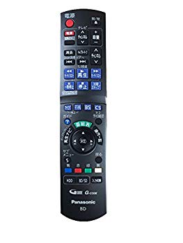 For Visual Equipments - 【中古】Panasonic ブルーレイディスクレコーダー用リモコン N2QAYB000188 i8my1cf