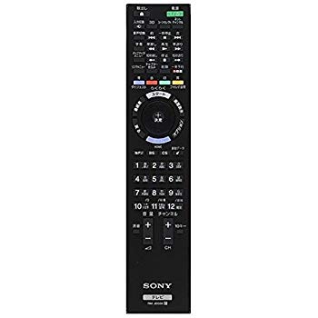【中古】SONY ソニー 純正テレビリモコン RM-JD026 rdzdsi3