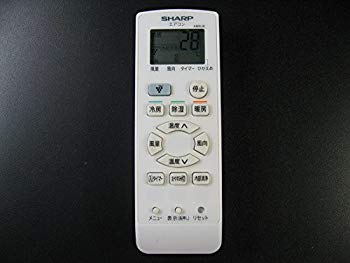 【中古】シャープ エアコンリモコン A909JB ggw725x