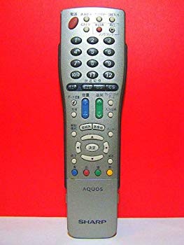 For Visual Equipments - 【中古】シャープ テレビリモコン GA632WJSA khxv5rg