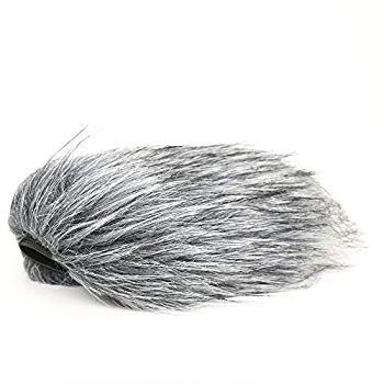 【中古】(未使用・未開封品)　ショットガンマイクウインドスクリーンマフ、ファーフロントガラスカバーfor Rode VideoMic Pro Rとpro-r +オンカメラShotgunマイク 6k88evb