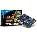 【中古】MSI マザーボード ATX チップセット:Intel Z77 Z77A-GD55 tf8su2k