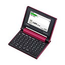 【中古】カシオ 電子辞書 レッド XD-