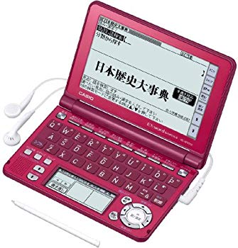 玩具 - 【中古】CASIO Ex-word 電子辞書 XD-GF6550RD レッド 音声対応 130コンテンツ収録 多辞書総合モデル クイックパレット付き5.7型(横117.0×縦66.1mm)タッ wyw801m