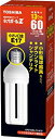 【中古】(未使用・未開封品) TOSHIBA ネオボールZ D形 60Wタイプ 口金直径17mm 電球色 EFD15EL/13-E17 sdt40b8(2)