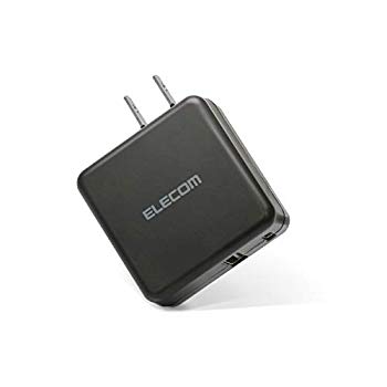 【中古】(未使用・未開封品)　エレコム USB 充電器 ACアダプター コンセント [ iPhone & iPad & スマホ & IQOS & glo 対応 ] USB×1ポート TypeC×1ポート 急速充電 3.6出力 p706p5g