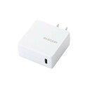 【中古】エレコム AC充電器/2.4A出力/Type-Cメス1ポート/ホワイト dwos6rj