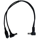 【中古】TECH DCケーブル 電源 分配ケーブル 2股 パワーサプライコード DC-2 ブラック ggw725x(2)