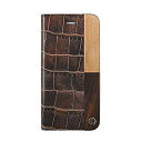 【中古】Uunique iPhone 7 Lux croc folio hard shell 【日本正規代理店品】 UUFMIP7HSF04 2zzhgl6