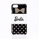 【中古】【非常に良い】iPhone7(Barbie Design)リボンプリントハードケース ドット柄 LP-BI7HSRB 2zzhgl6