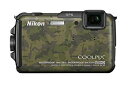 【中古】【非常に良い】Nikon デジタルカメラ COOLPIX AW110 防水18m 耐衝撃2m ディープカムフラージュ AW110DGR khxv5rg(2)
