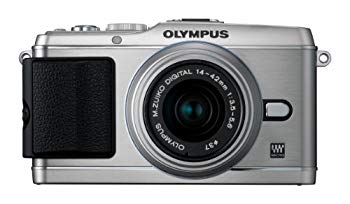【中古】OLYMPUS ミラーレス一眼 PEN E-P3 レンズキット シルバー E-P3 LKIT SLV g6bh9ry