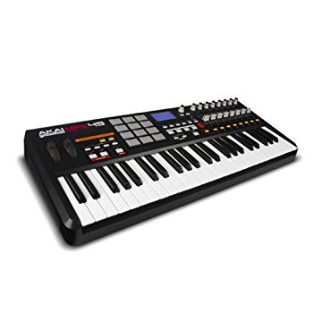 【中古】【非常に良い】AKAI 49鍵ミニキーボード・コントローラーAKAI MPK49 AP-CON-003 6g7v4d0