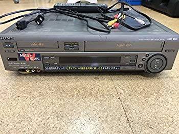 【中古】SONY WV-ST1 S-VHSハイファイ/ステレオハイエイト“ダブルビデオ” wgteh8f 【中古】SONY WV-ST1 S-VHSハイファイ/ステレオハイエイト“ダブルビデオ” wgteh8f