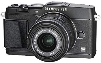 šۡɤOLYMPUS ߥ顼쥹 PEN E-P5 14-42mm 󥺥å(ӥ塼ե VF-4å) ֥å E-P5 14-42mm LKIT BLK khxv5rg