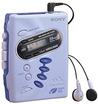 【中古】SONY CFウォークマン (ブルー