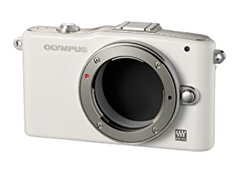 【中古】OLYMPUS ミラーレス一眼 PEN mini E-PM1 ボディ ホワイト E-PM1 BODY WHT g6bh9ry