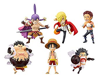 【中古】ワンピース ワールド コレクタブル フィギュア Battle of Luffy Whole Cake Island スネイクマン クラッカー カタクリ