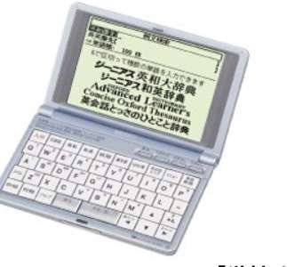 【中古】SEIKO/セイコー電子辞書　SR-T5000（ジーニアス英和第辞典等英語充実/広辞苑等一般辞書充実タイプ）