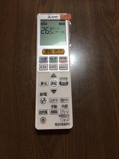 【中古】三菱 純正エアコン用リモコン VS155　M21EDC426 dwos6rj