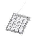 【中古】(未使用・未開封品) iBUFFALO テンキーボード Mac用 USB接続 スリム 独立キー シルバー BSTK08MSV 7z28pnb