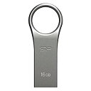 【中古】シリコンパワー USBメモリ 16GB USB2.0 防水 防塵 耐衝撃 亜鉛 合金デザイン 永久保証 Firma F80 SP016GBUF2F80V...