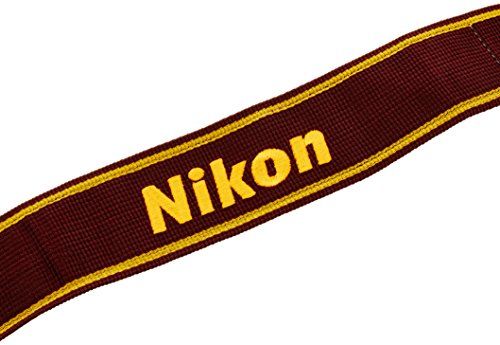 【新品】 Nikon ネックストラップ 一眼レフ用 シンプル ブラウン AN-6W wwzq1cm